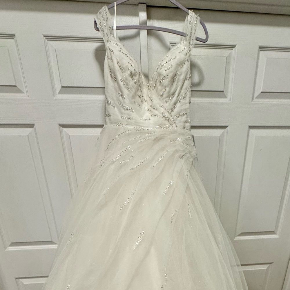 Disney Elegant White Wedding Dress